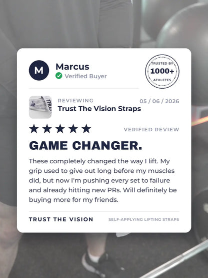 Trust the Vision | Self-Applying Gym Straps